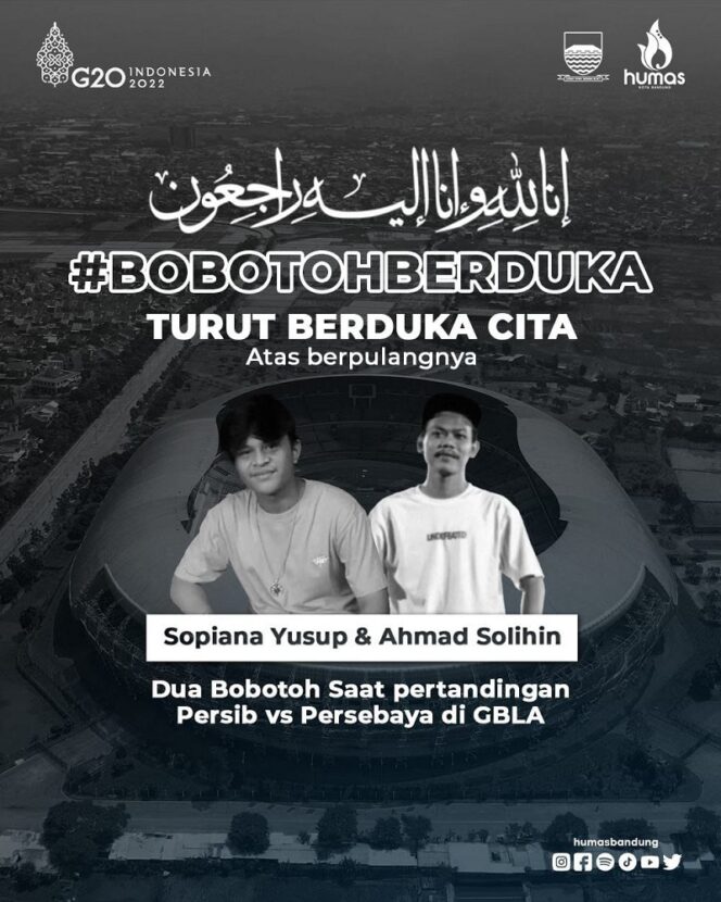  Flyer duka cita Humas Pemkot Bandung.*