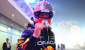 Verstappen celebs Qatar